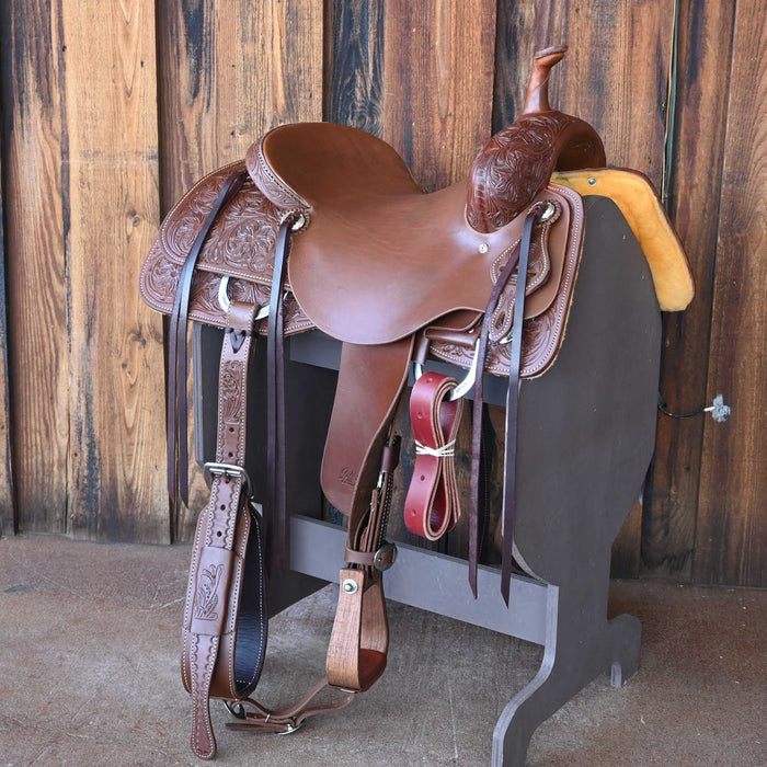 15.5" JEFF SMITH BUSTER WELCH CUTTING SADDLE