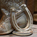 Vintage Frankoma Ceramic Boot Vase w/Horseshoe Collectibles Frankoma