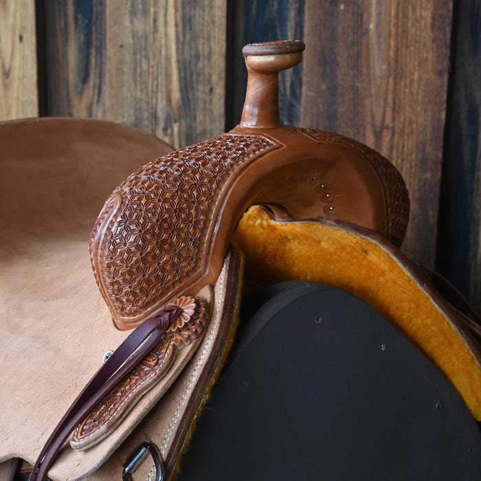 15" TESKEY'S RANCH CUTTER SADDLE