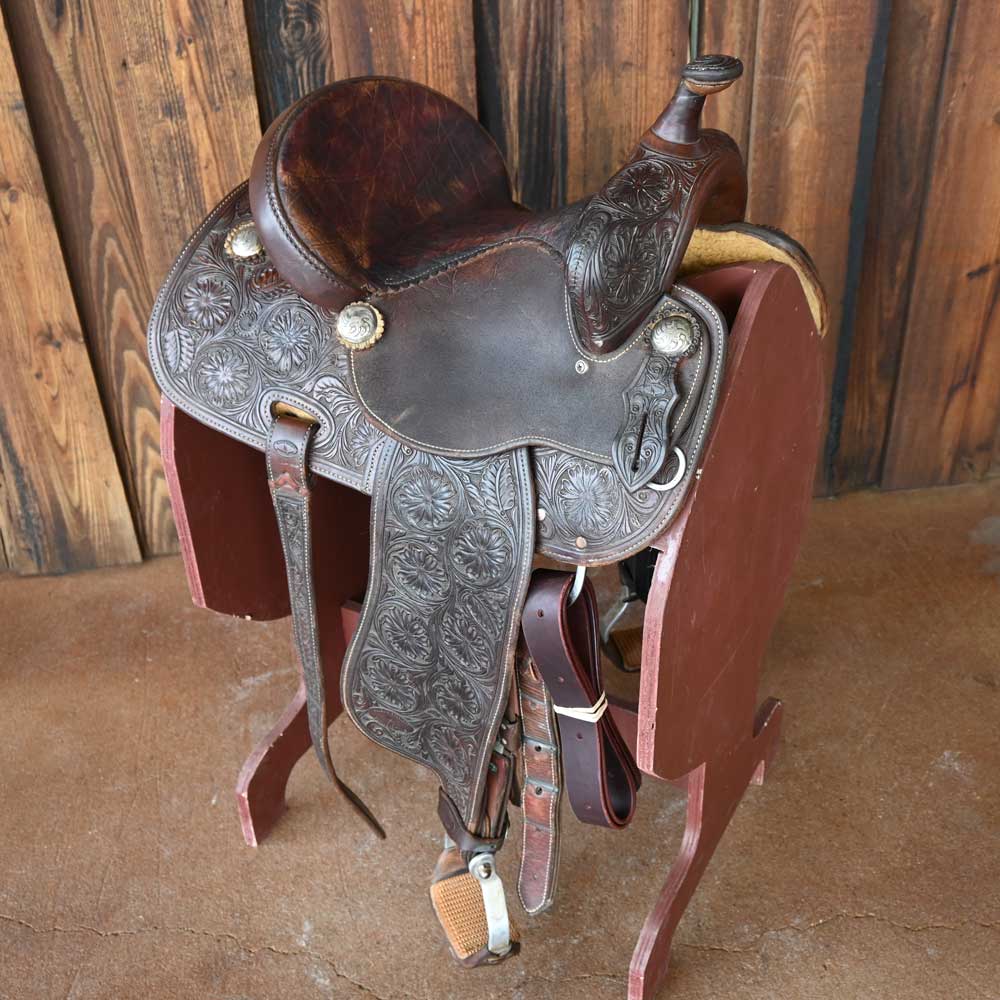 13" USED ALLEN'S BARREL SADDLE