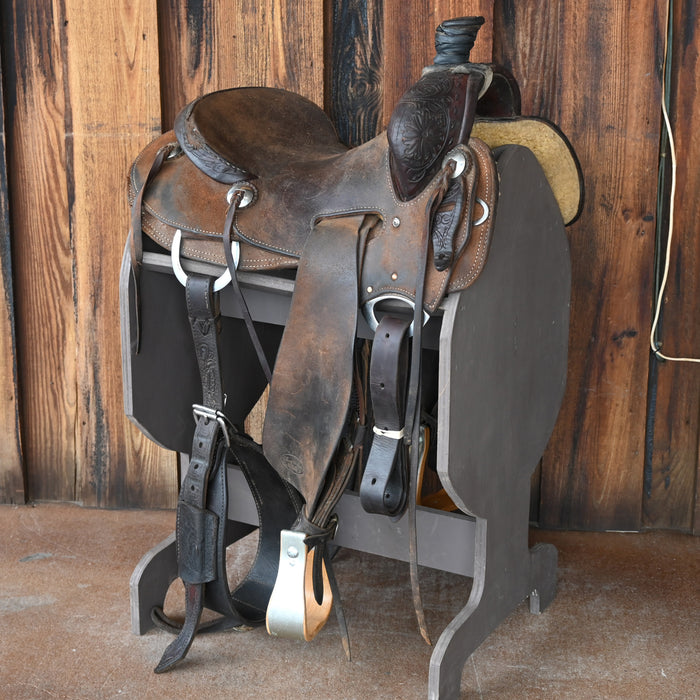 15" USED TRENT WARD RANCH SADDLE