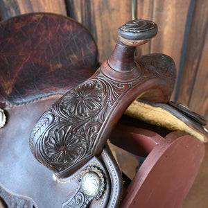 13" USED ALLEN'S BARREL SADDLE