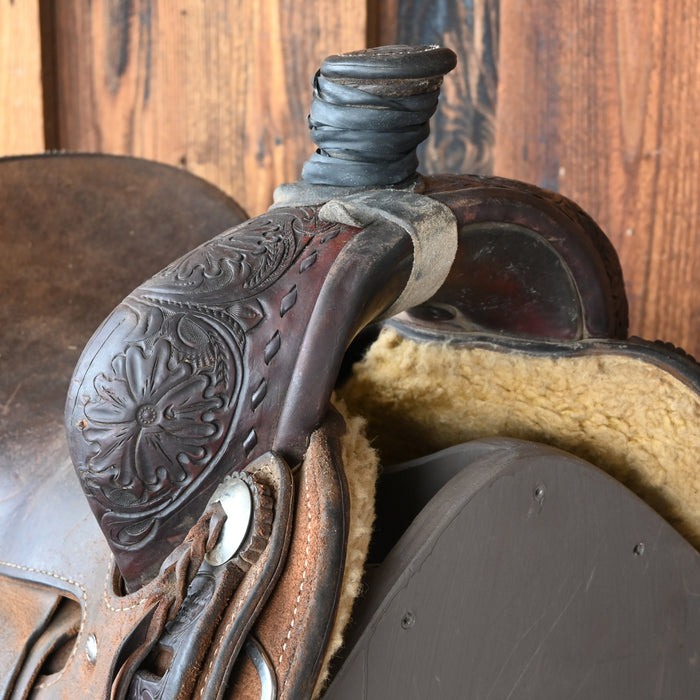15" USED TRENT WARD RANCH SADDLE