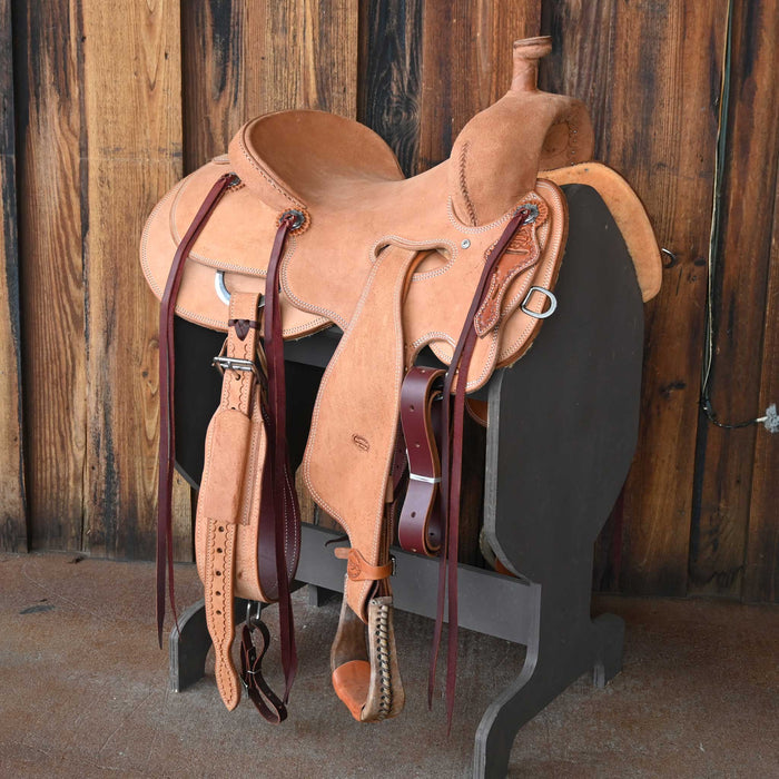 15" TESKEY'S RANCH CUTTER SADDLE