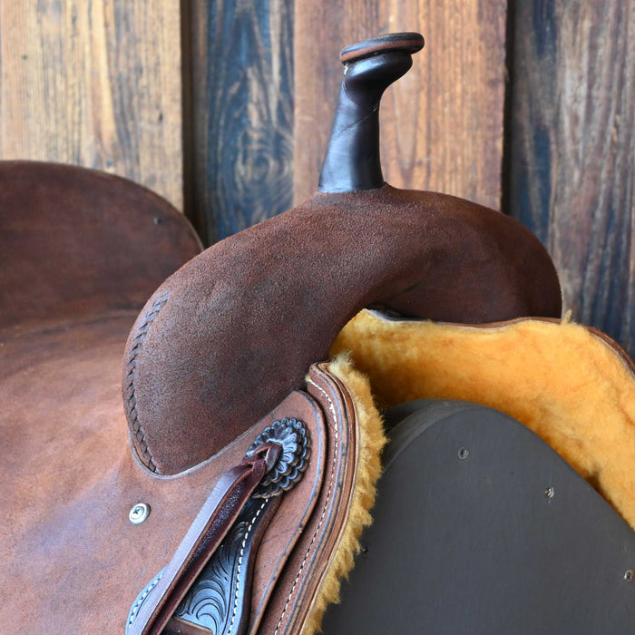 16.5" JEFF SMITH BUSTER WELCH CUTTING SADDLE