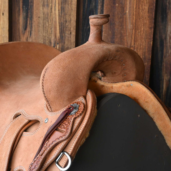 15" TESKEY'S RANCH CUTTER SADDLE