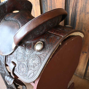 13" USED ALLEN'S BARREL SADDLE