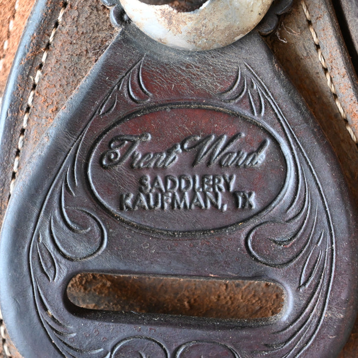 15" USED TRENT WARD RANCH SADDLE