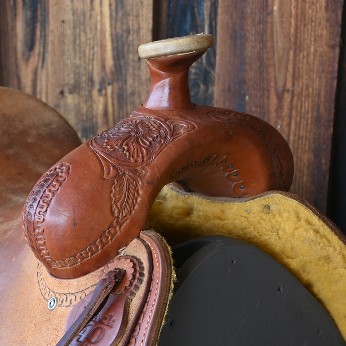 15.5" USED BACK 40 RANCH SADDLE