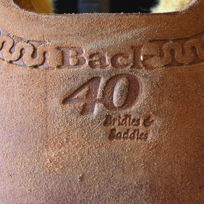 15.5" USED BACK 40 RANCH SADDLE