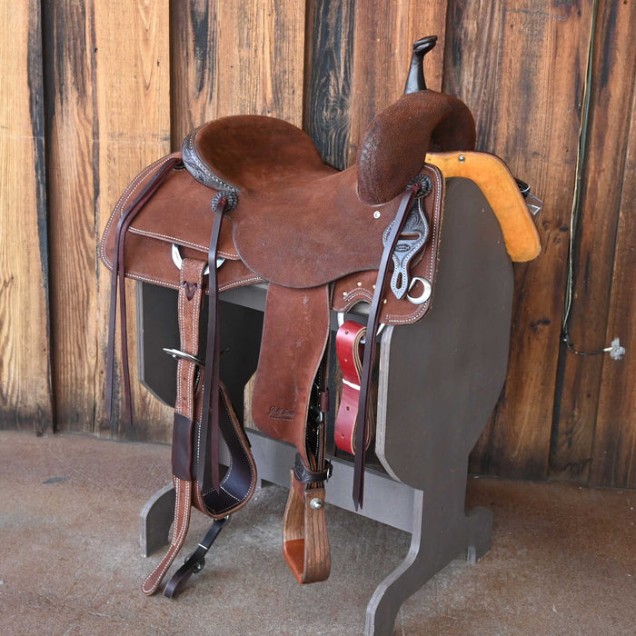 15.5" JEFF SMITH BUSTER WELCH CUTTING SADDLE