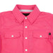 Rock & Roll Denim Boy's Tek Solid Hot Pink Pearl Snap Shirt KIDS - Boys - Clothing - Shirts - Short Sleeve Shirts Panhandle