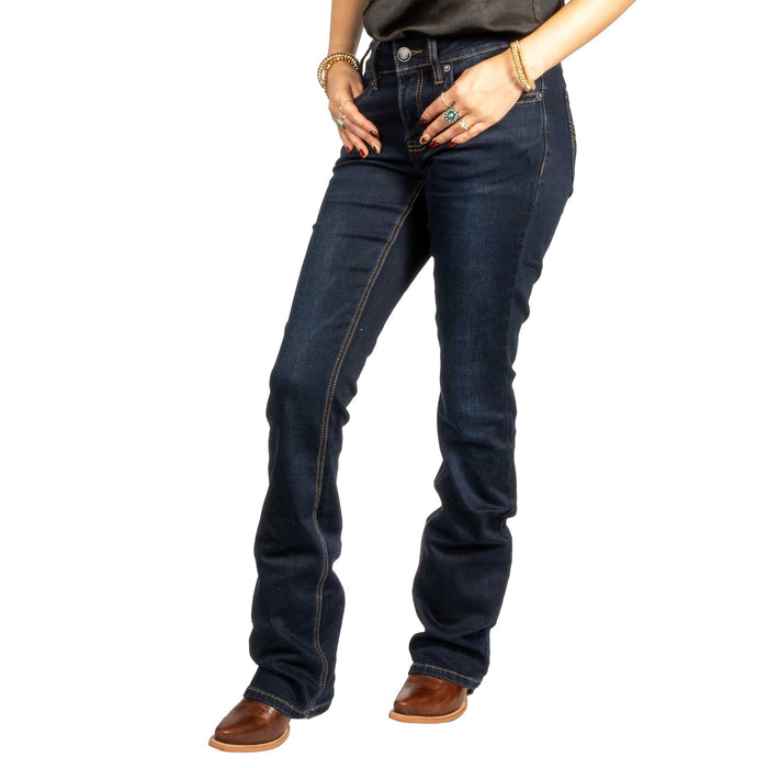 Rock & Roll Denim Women's Boot Stitch Riding Jean