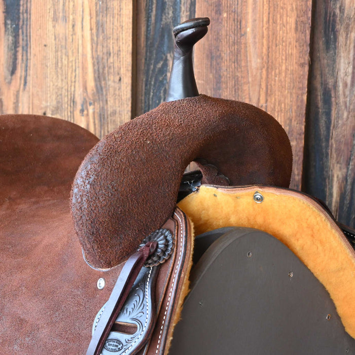 15.5" JEFF SMITH BUSTER WELCH CUTTING SADDLE