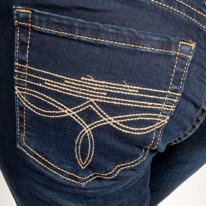 Rock & Roll Denim Women's Boot Stitch Riding Jean