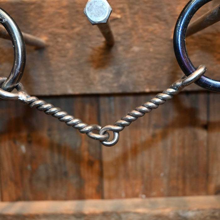 Pat Stevens O-Ring Straight Twisted Wire Snaffle Bit 1631 Tack - Bits Pat Stevens