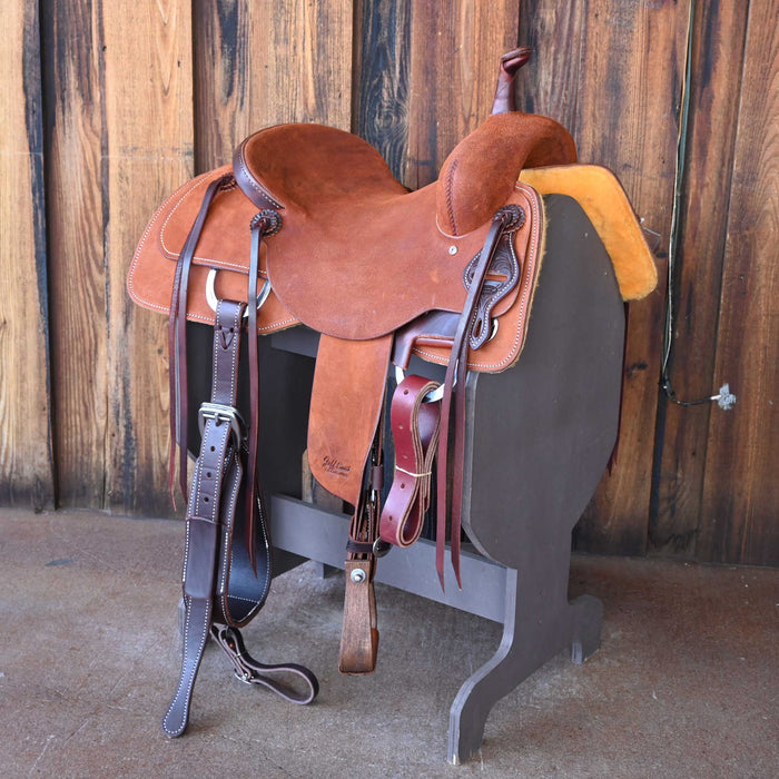 15.5" JEFF SMITH BUSTER WELCH CUTTING SADDLE