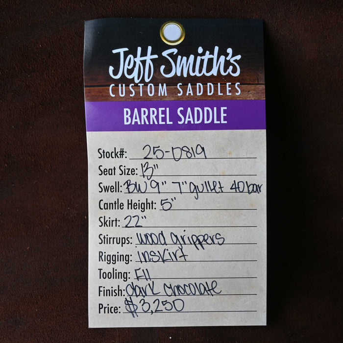 13" JEFF SMITH BARREL SADDLE