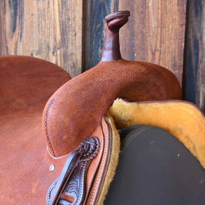 15.5" JEFF SMITH BUSTER WELCH CUTTING SADDLE