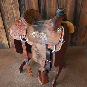 15" USED MARTIN ROPING SADDLE