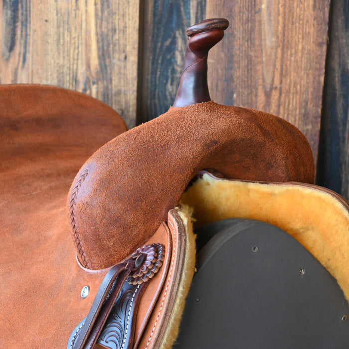15.5" JEFF SMITH BUSTER WELCH CUTTING SADDLE