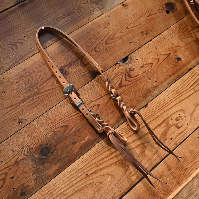 Joe Hipp Split Ear Headstall w/Teskey's Hardware