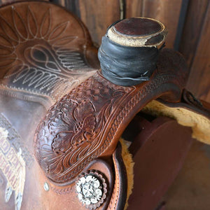 15" USED MARTIN ROPING SADDLE Saddles Martin Saddlery