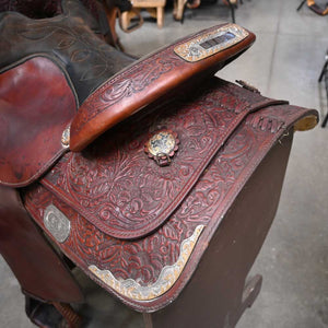 15" USED CIRCLE Y REINING SADDLE