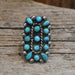 Vintage Size 8.5 Turquoise Cluster Ring WOMEN - Accessories - Jewelry - Rings Misc