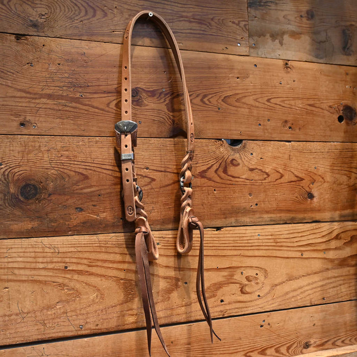 Joe Hipp Split Ear Headstall w/Teskey's Hardware