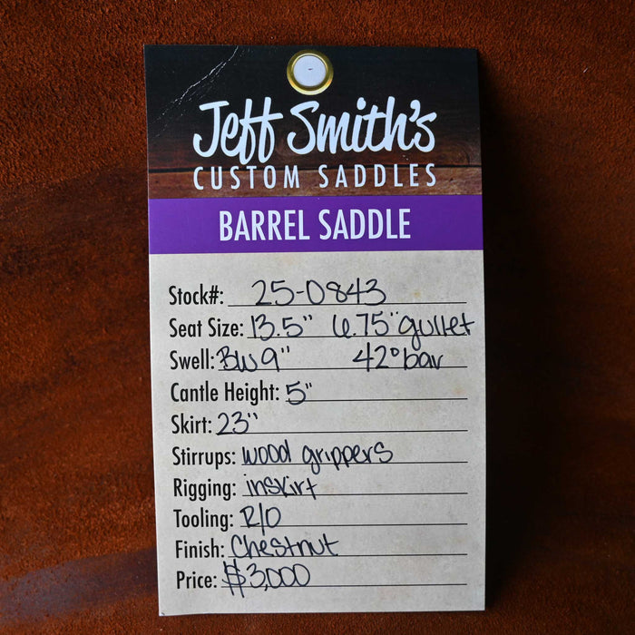 13.5" JEFF SMITH BARREL SADDLE