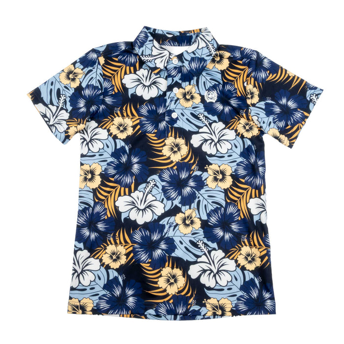 Cinch Boy's Tropical Print Polo Shirt KIDS - Boys - Clothing - Shirts - Short Sleeve Shirts Cinch