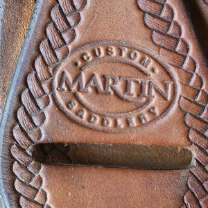 15" USED MARTIN ROPING SADDLE Saddles Martin Saddlery