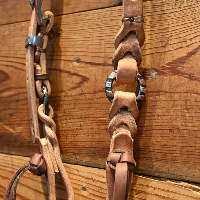 Joe Hipp Split Ear Headstall w/Teskey's Hardware