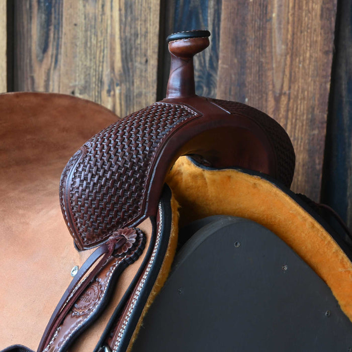 15.5" TESKEY'S PRO CUTTER RANCH CUTTER SADDLE