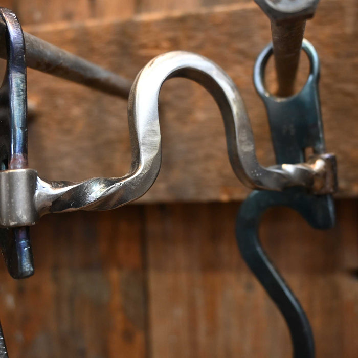 Pat Stevens Slow tWist Solid Port Bit 1636 Tack - Bits Pat Stevens