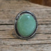 Vintage Size 7 Seafoam Ring WOMEN - Accessories - Jewelry - Rings Misc