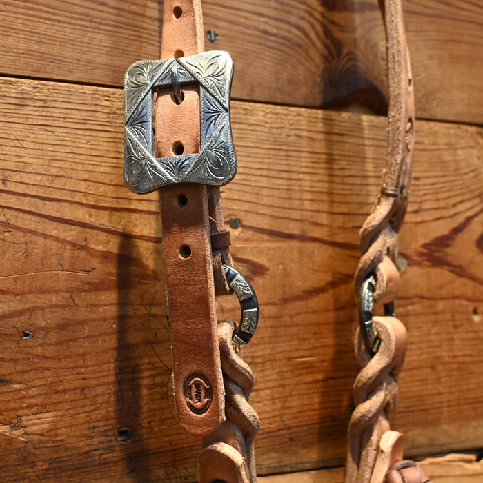Joe Hipp Split Ear Headstall w/Teskey's Hardware
