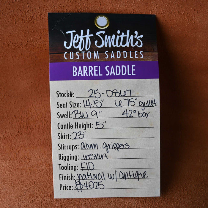 14.5" JEFF SMITH BARREL SADDLE