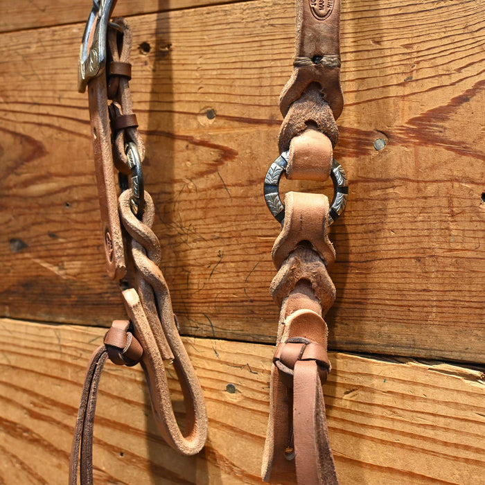 Joe Hipp Split Ear Headstall w/Teskey's Hardware