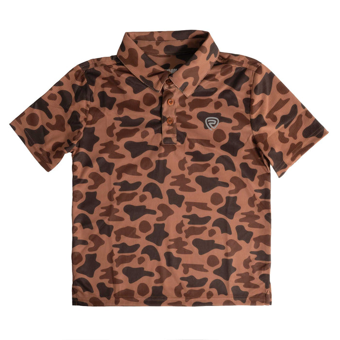 Rock & Roll Denim Boy's Camo Polo Shirt