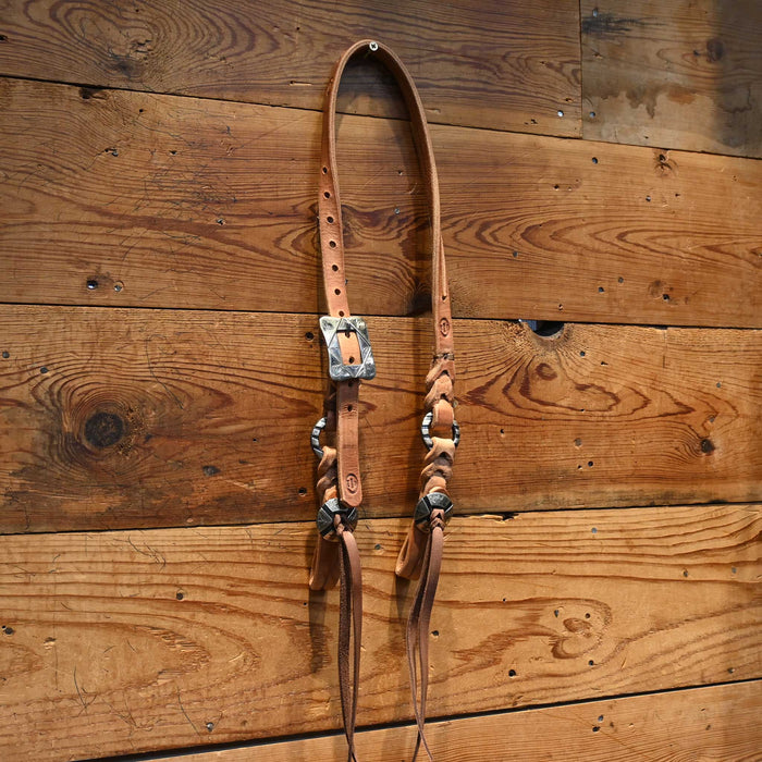 Joe Hipp Split Ear Headstall w/Teskey's Hardware