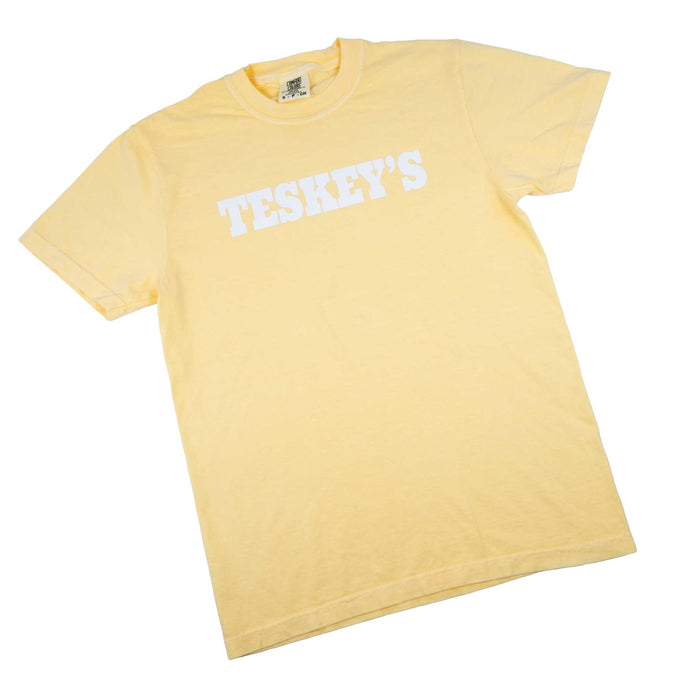 Teskey's Plain Logo Tee - Butter TESKEY'S GEAR - SS T-Shirts Teskey's