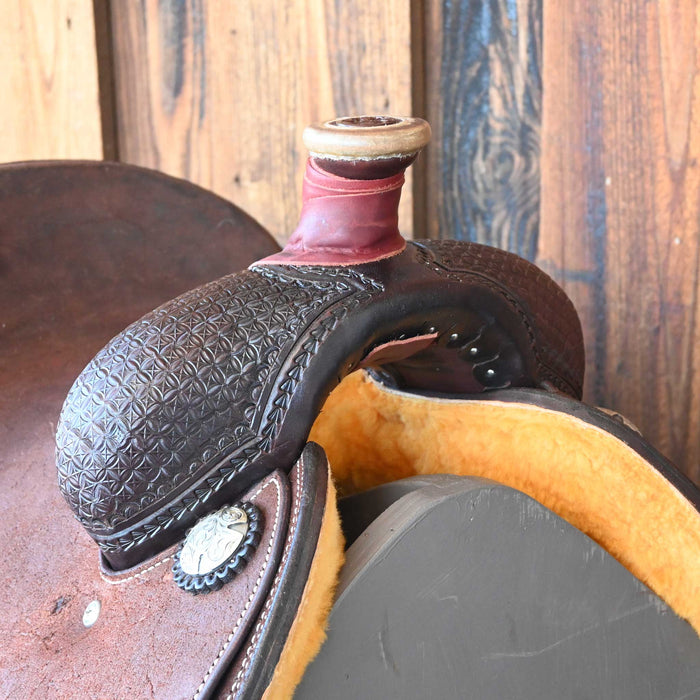12.5" TESKEY'S CALF ROPING SADDLE Saddles - New Teskey's Saddlery