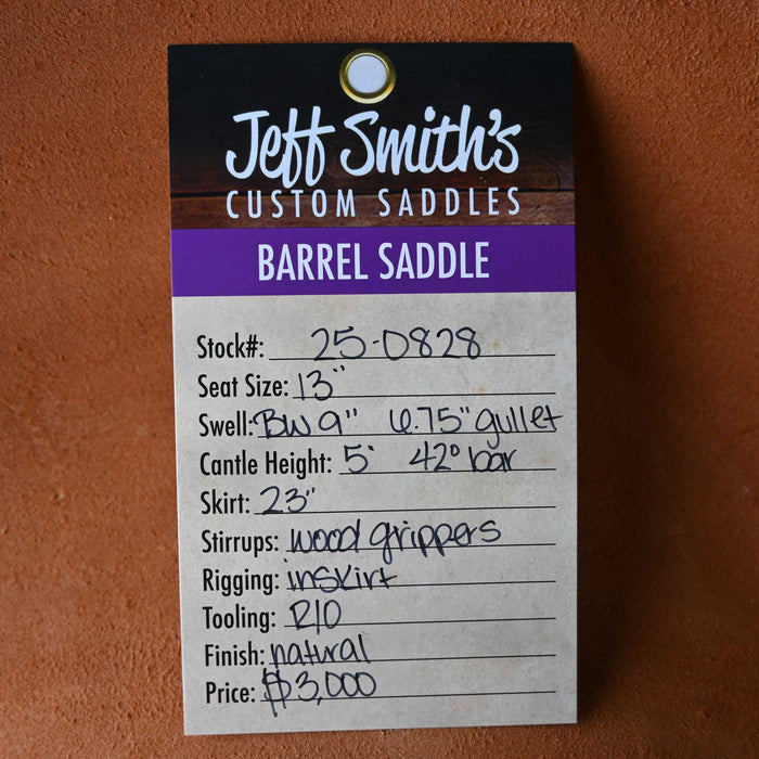 13" JEFF SMITH BARREL SADDLE