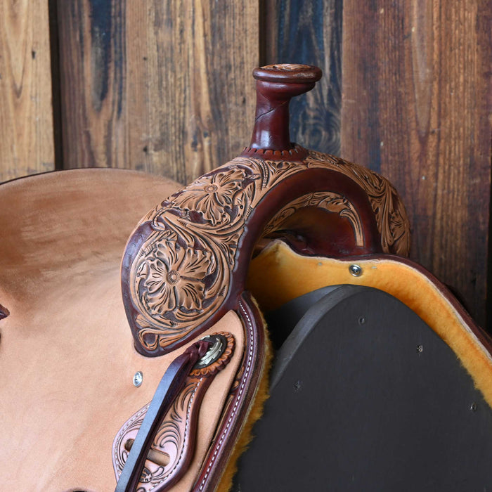 12" JEFF SMITH BUSTER WELCH RANCH CUTTER SADDLE