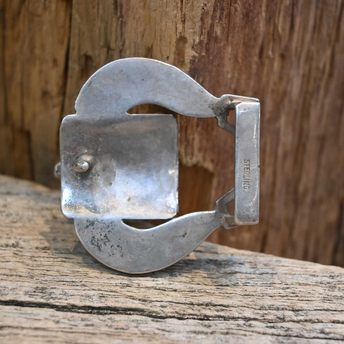1950's Saddle Sterling Silver 1" Buckle Collectibles misc