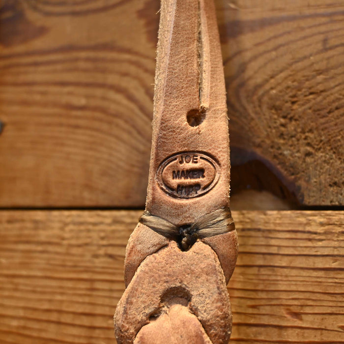 Joe Hipp Split Ear Headstall w/Teskey's Hardware