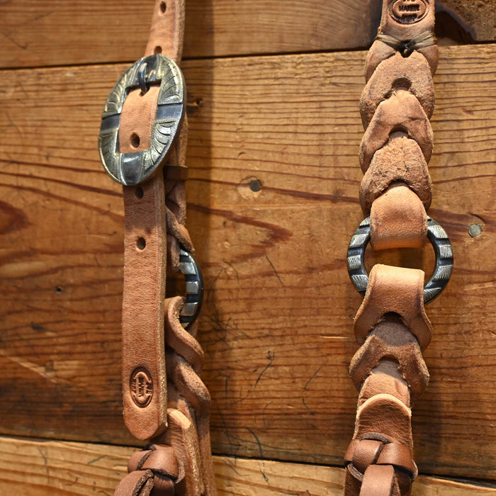 Joe Hipp Split Ear Headstall w/Teskey's Hardware
