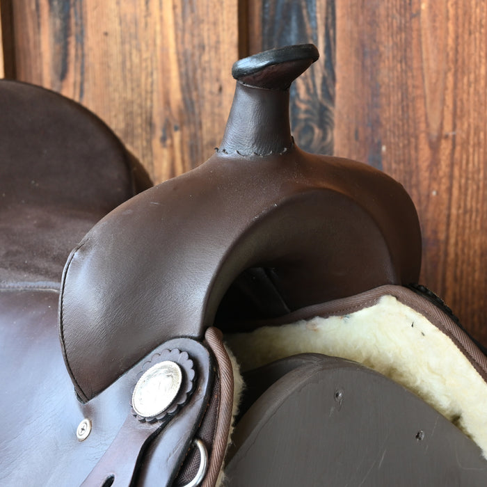 17.5" USED TOUGH 1 KING SERIES TRAIL SADDLE